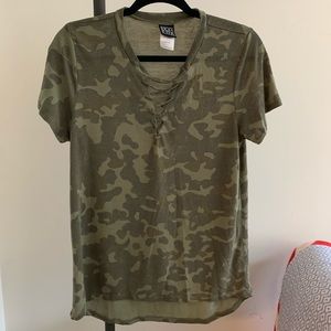 T-shirt (army print)